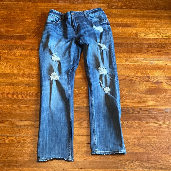 Vigoss Denim - VIGOSS jeans size 32/27, distressed, pre-owned, still working